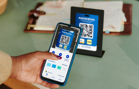 Solution sticker Bancontact Pro - QR fixe